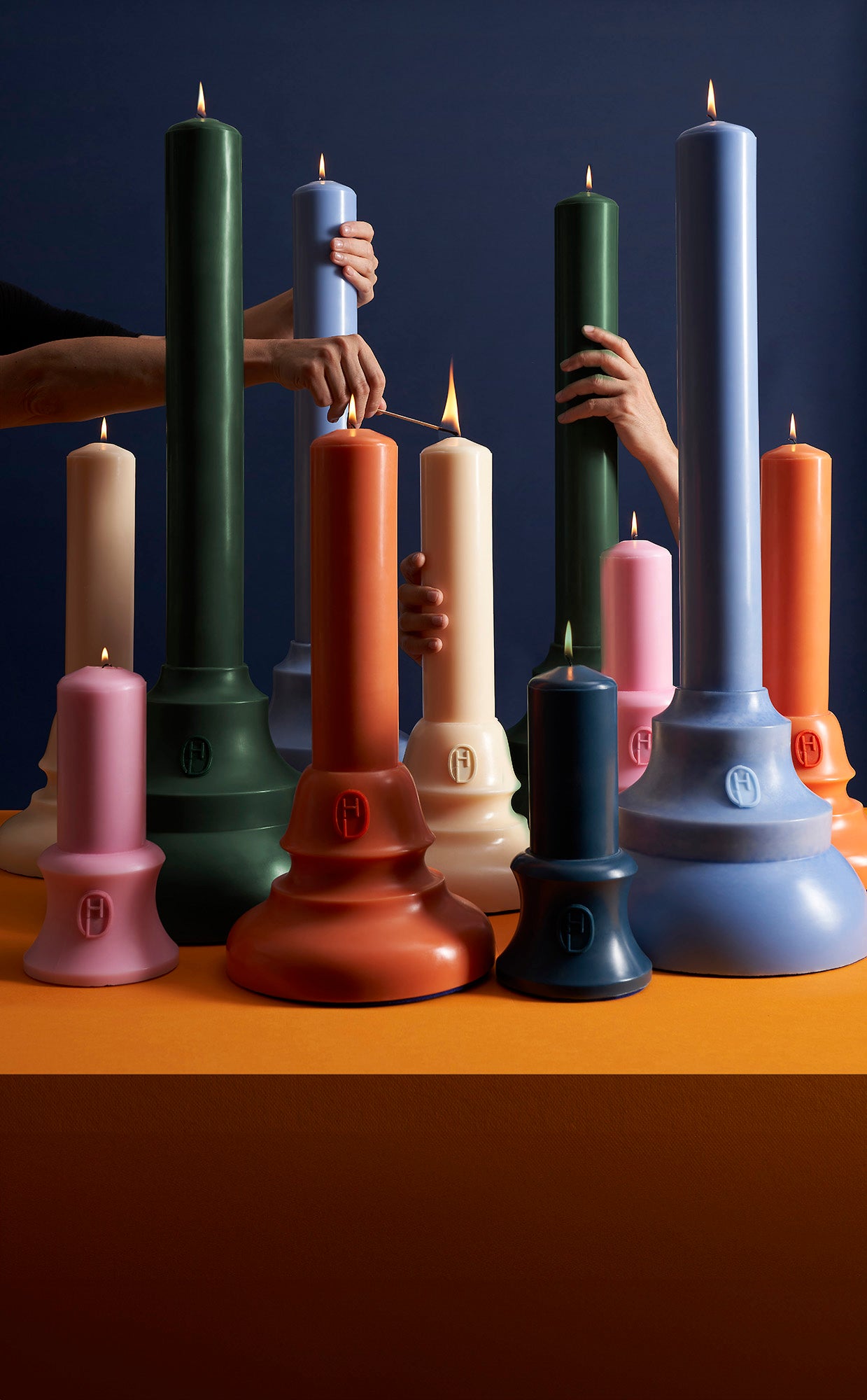 CATHARINE Ritual Candles | Elegant Design | Hoogeland 1770